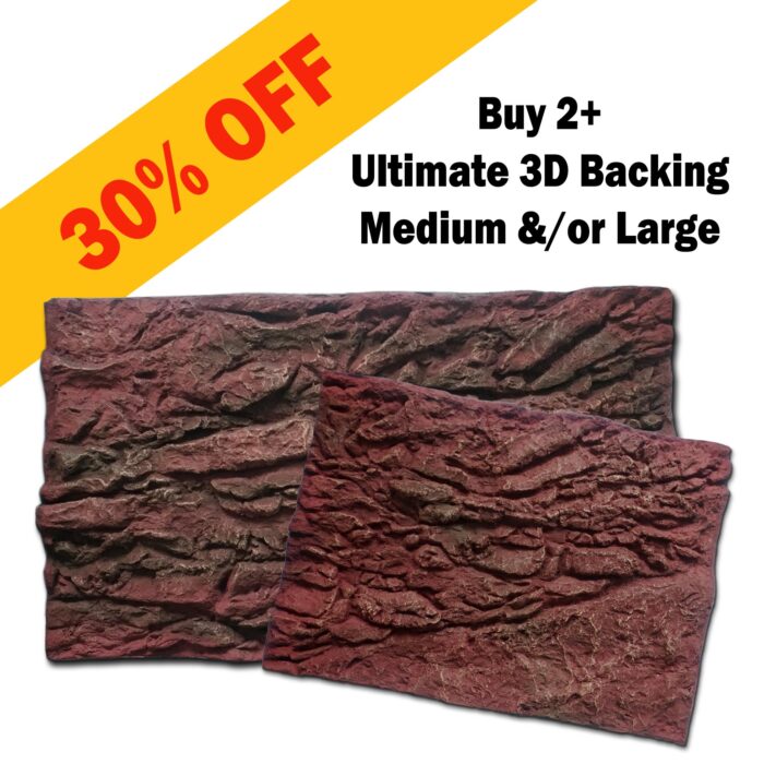 Ultimate 3D Backing Buy 2+ Mixed for 30% Off