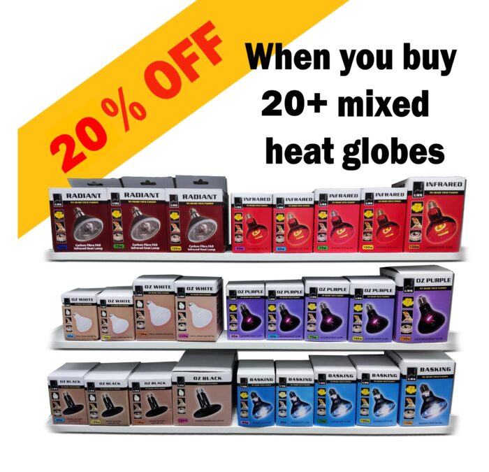 iPetz Annual Heat Globe Special <br> Buy 20+ mixed get 20% Off