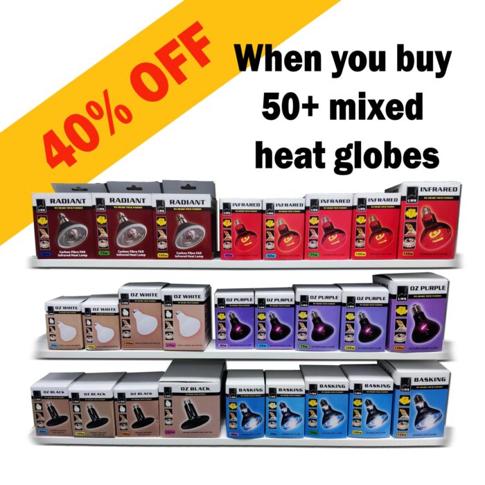 iPetz Annual Heat Globe Special <br> Buy 50+ mixed get 40% Off